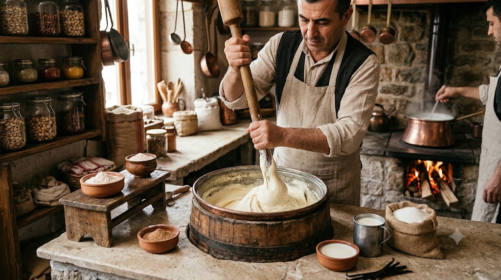 Geleneksel Dondurma Yapımı ve Malzemeleri