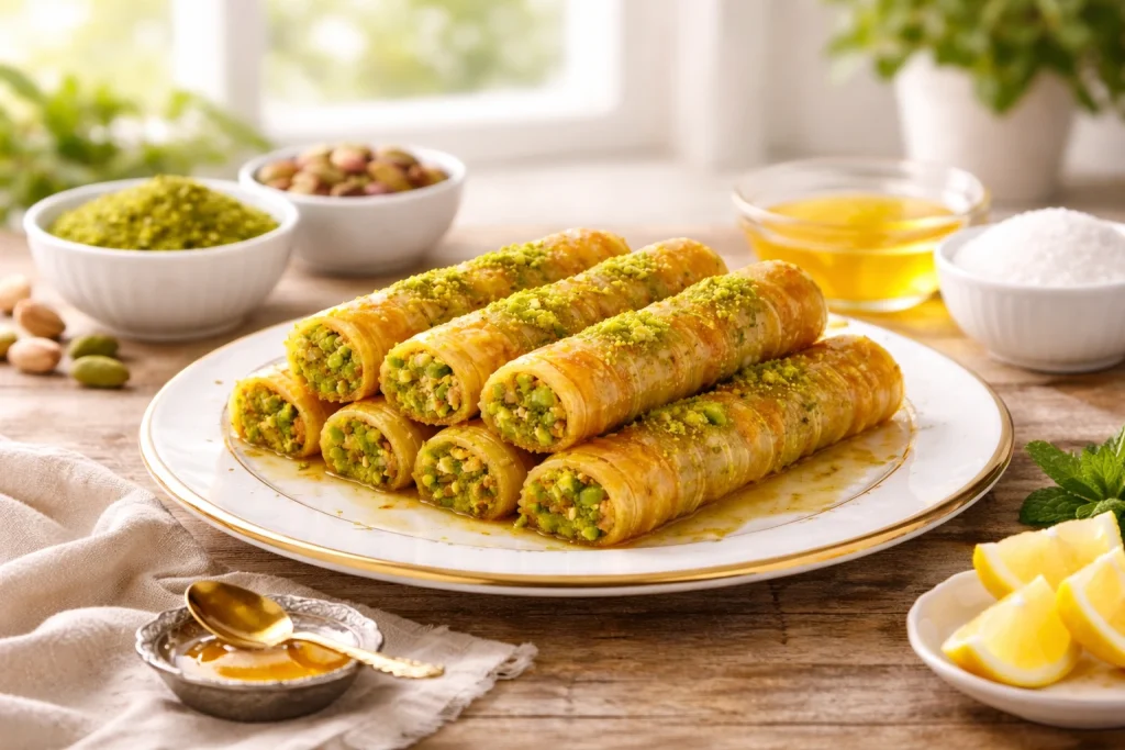 Sağlıklı Dürüm Baklava