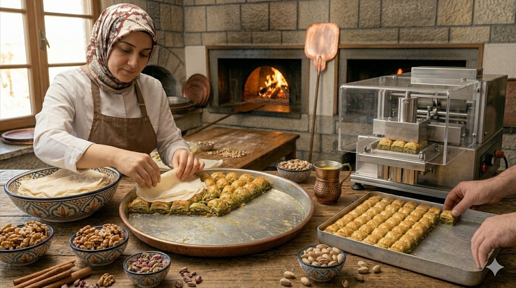 El Açması mı Makine Üretimi Baklava mı?