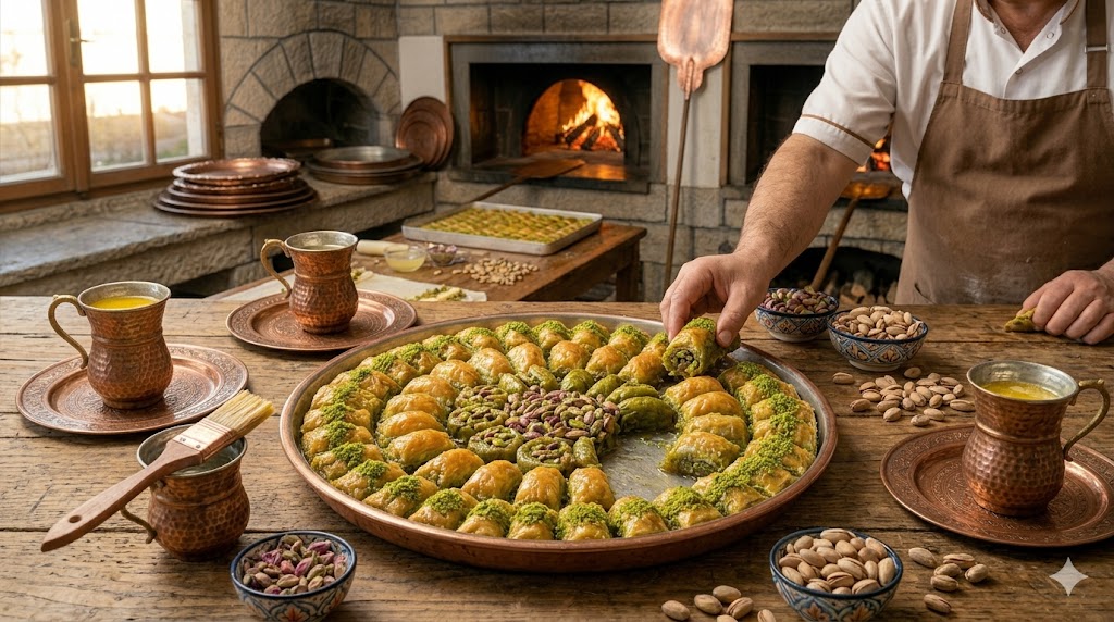 Fıstıklı Burma Kadayıf