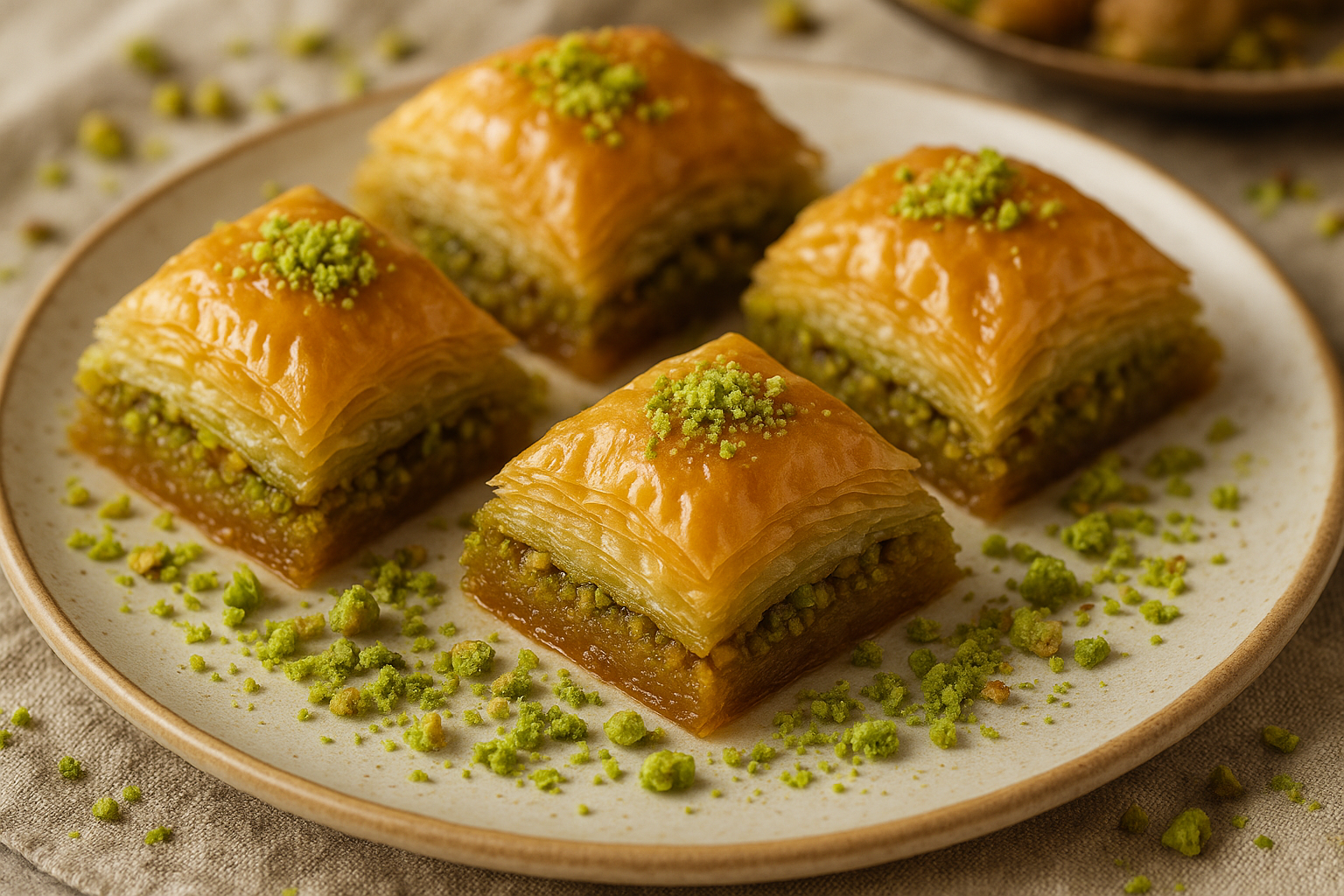 baklava üretimi