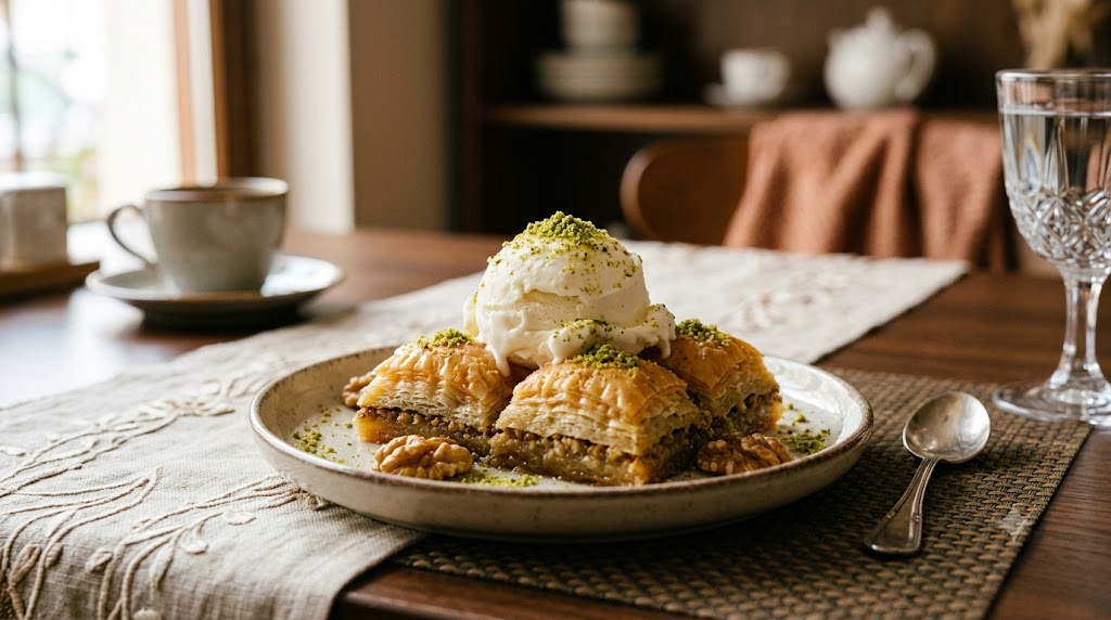 Dondurmalı Baklava için Hangi Dondurma Seçilir?