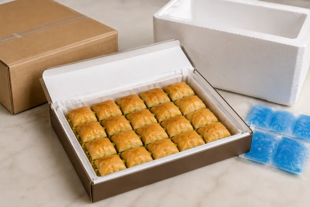 Baklava Kargoyla Taze Nasıl Gönderilir?