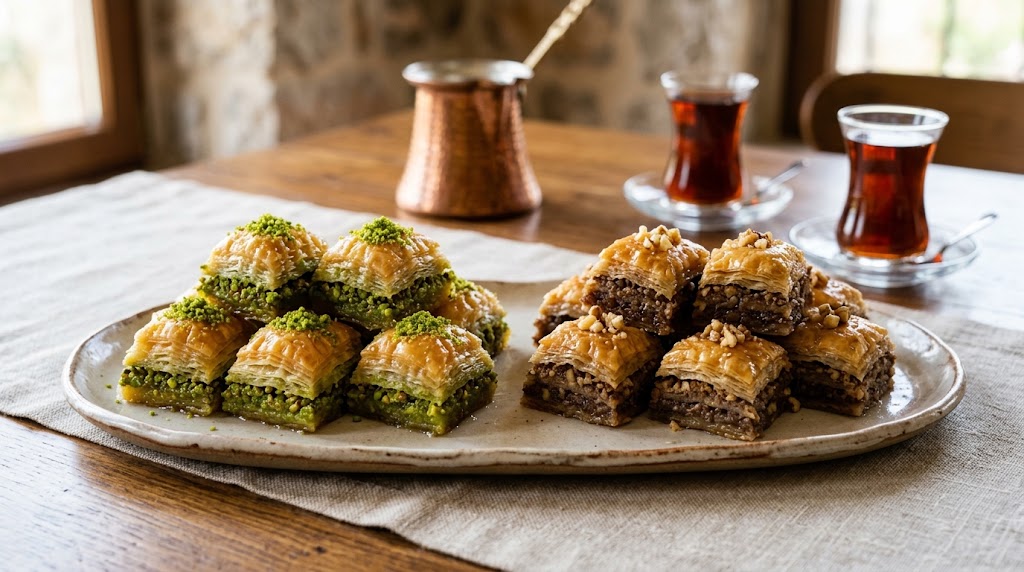Fıstıklı ve Cevizli Baklava Arasındaki Farklar