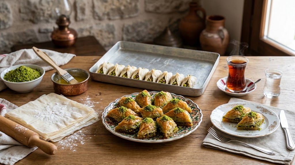 Midye Baklava Nedir